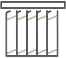 Silhouette Blinds Icon