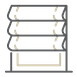 Silhouette Blinds Icon